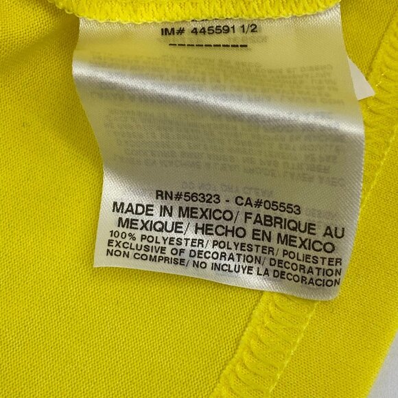 Nike Yellow Black University of Oregon Athletic Tee | Size M - Picture 3 of 7